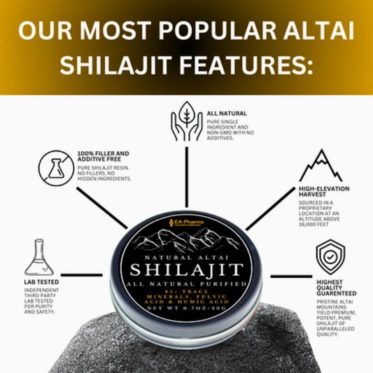 Pure Himalayan Shilajit Resin – Natural Energy, Strength & Vitality Booster